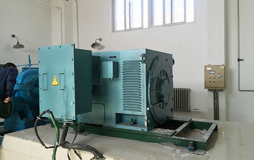 霞山某水电站工程主水泵使用我公司高压电机一年质保
